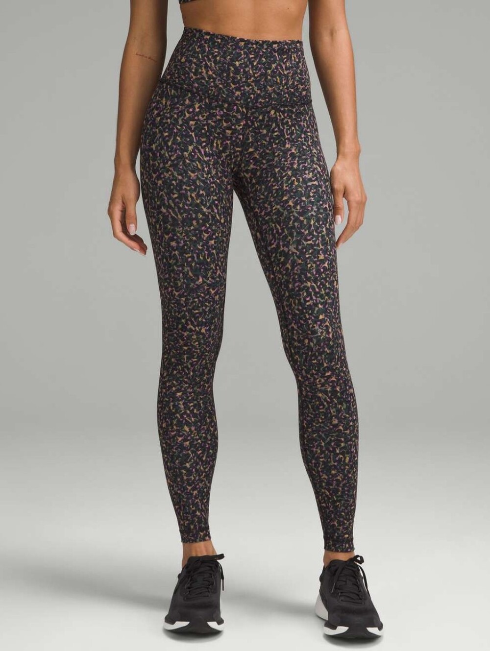 Lululemon Wunder Train High-Rise Tight 28" Fluctuate Micro Pink Multi Size: 2